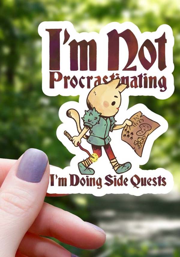 Doing Side Quests | STICKER