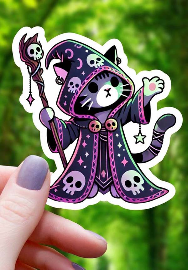 Cat Necromancer | STICKER