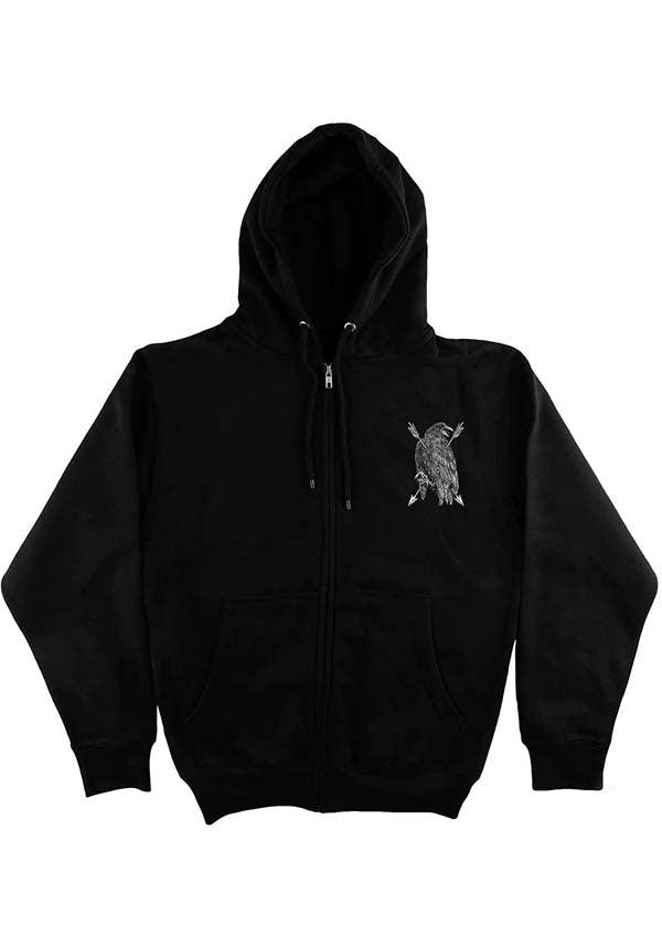 Mortus Viventi - The Devil Zip Up Hoodie - Buy Online Australia