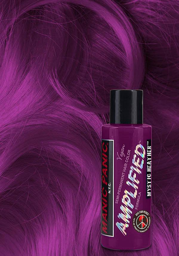 Mystic Heather | AMPLIFIED COLOUR - Beserk - all, clickfrenzy15-2023, cosmetics, cpgstinc, discountapp, dye, ebaymp, fp, hair colour, hair dye, hair purple, labelvegan, manic panic, manic panic hair, mermaid, pastel goth, purple, rainbow, vegan