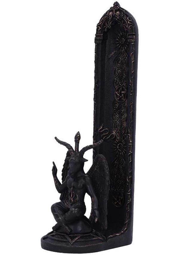 Baphomet&#39;s Essence | INCENSE BURNER - Beserk - all, baphomet, clickfrenzy15-2023, discountapp, fp, gift, gift idea, gift ideas, gifts, googleshopping, goth, goth homeware, goth homewares, gothic, gothic gifts, gothic homeware, gothic homewares, home, homeware, homewares, incense burner, incense holder, nemesis now, nov22, R091122, witchy