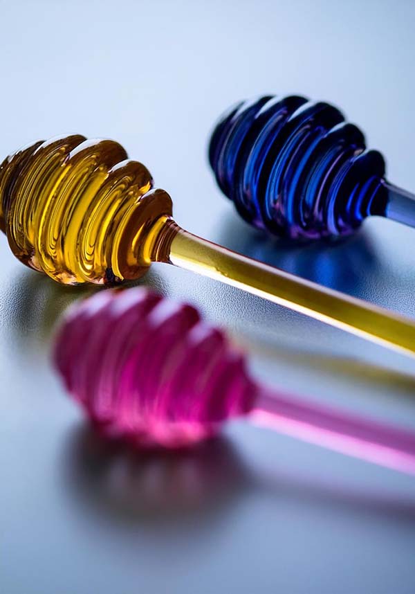 Iridescent Glass | HONEY DIPPER