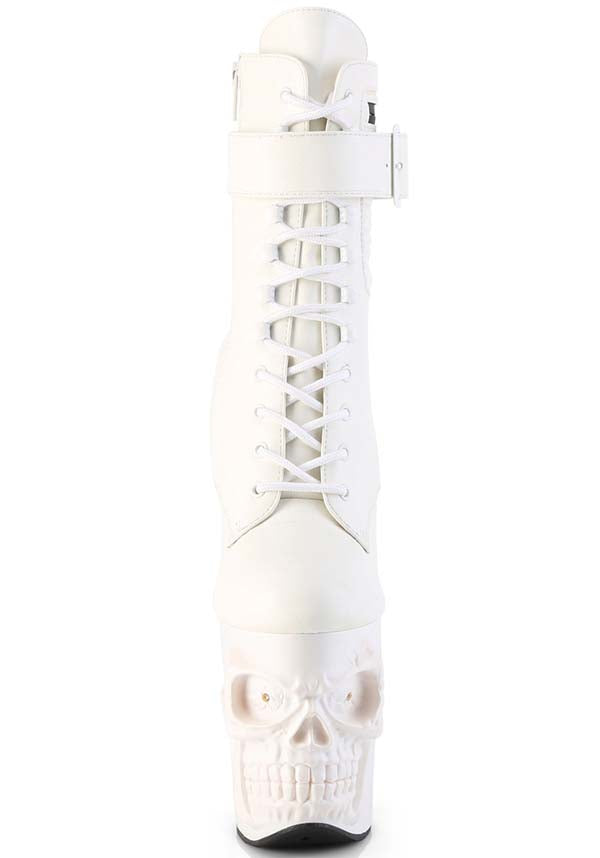 RAPTURE-1020STR-LT [White] | PLATFORM BOOTS [PREORDER]