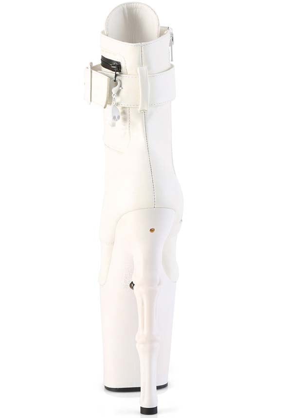 RAPTURE-1020STR-LT [White] | PLATFORM BOOTS [PREORDER]