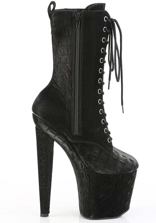 RAZZLE-1040WR [Black] | PLATFORM BOOTS [PREORDER]