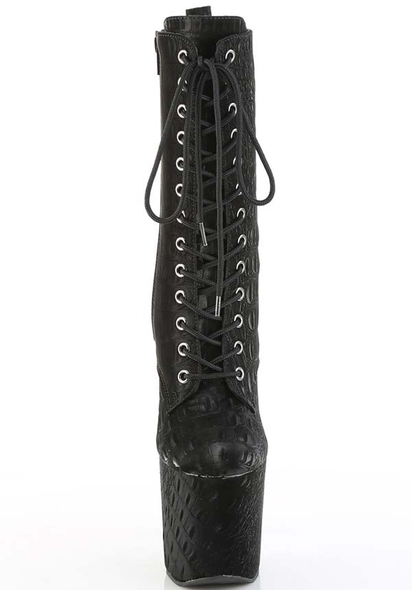 RAZZLE-1040WR [Black] | PLATFORM BOOTS [PREORDER]