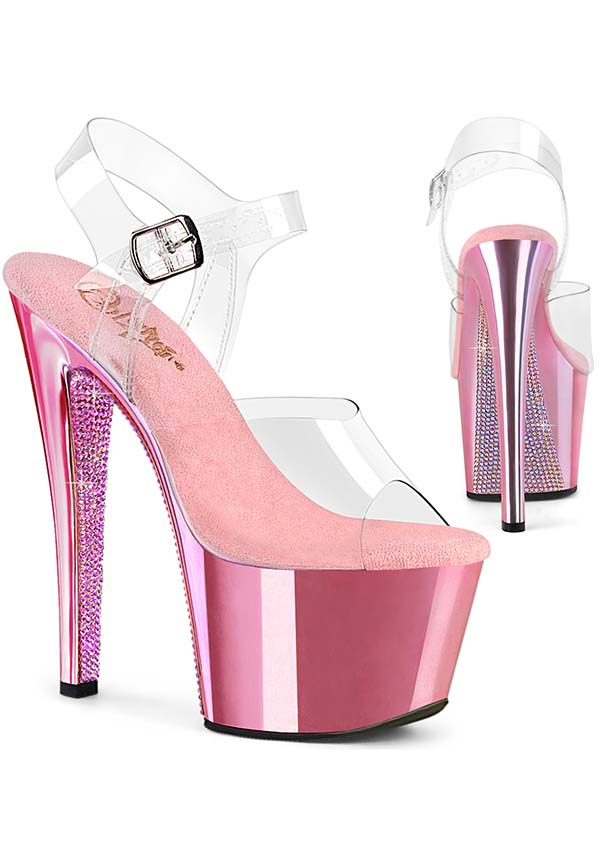 SKY-308CHRS [Baby Pink] | HEELS [PREORDER]