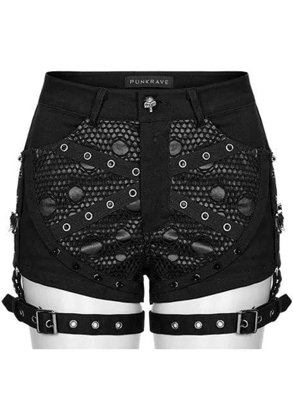 Punk Rave - Dark Skull Shorts - Buy Online Australia