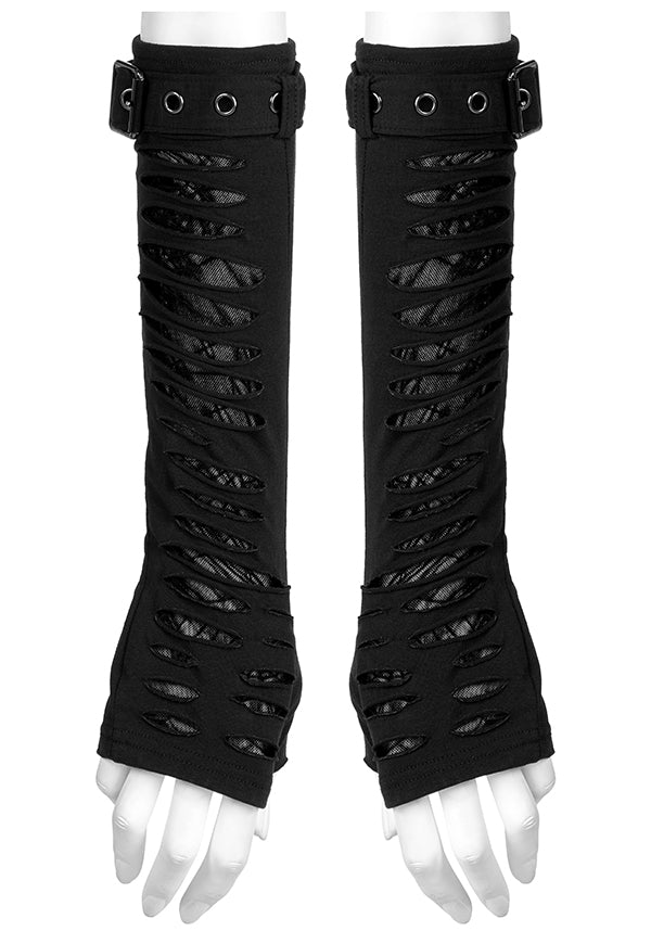 Gwendolyne Spiderweb [Black] | ARM WARMERS