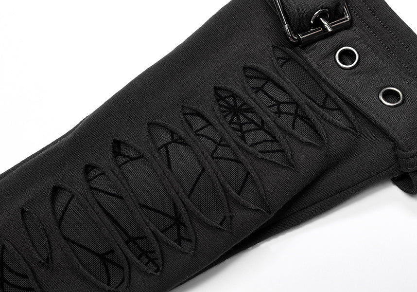 Gwendolyne Spiderweb [Black] | ARM WARMERS