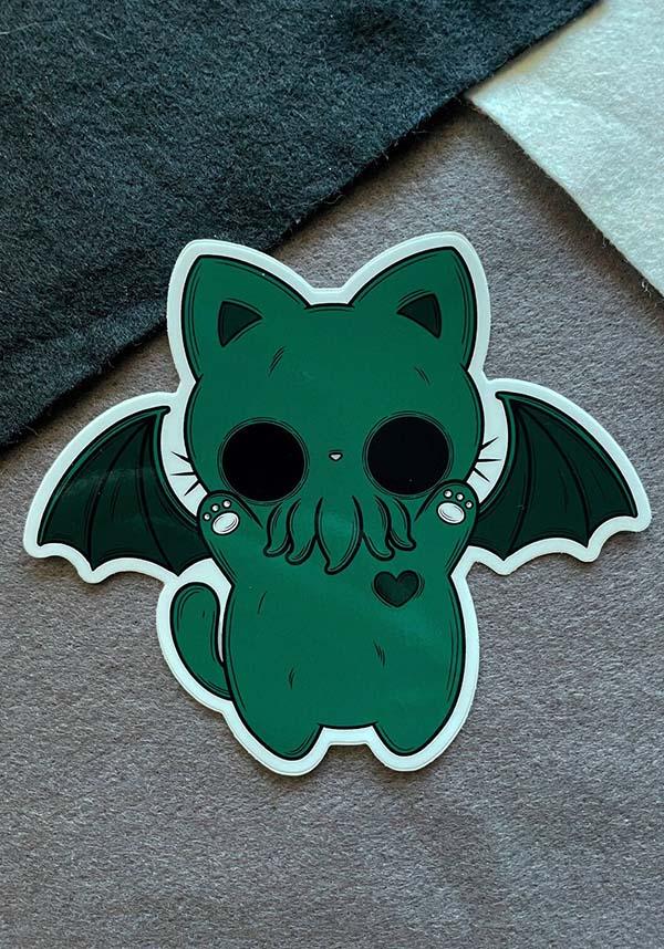 Mewlu | STICKER - Beserk - all, cat, cats, cryptid, cthulhu, cute, discountapp, fp, googleshopping, goth, goth homeware, goth homewares, gothic, gothic gifts, gothic homeware, gothic homewares, green, jun23, labelnew, monster, octopus tentacles, pumpkin art, PV021, pvmpkin art, R060623, spooky, sticker, stickers, tentacle, tentacles