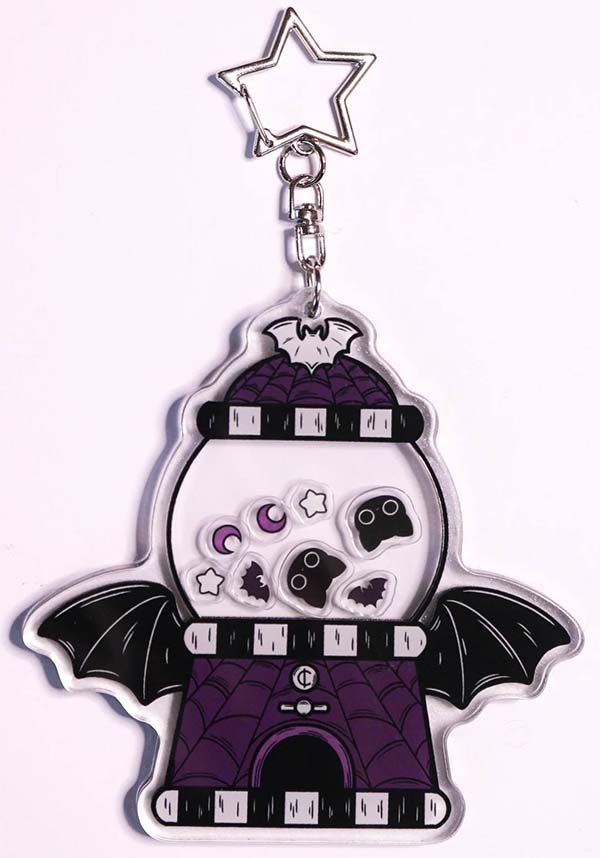 Spooky Gumball Machine | SHAKER KEYCHAIN