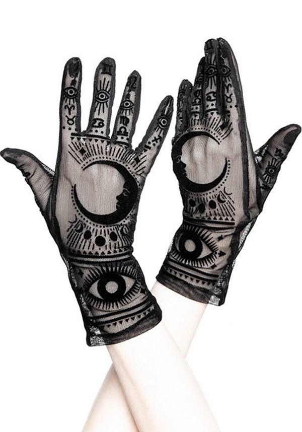 Fortune Teller | GLOVES - Beserk - accessories, all, all ladies, black, clickfrenzy15-2023, cosplay, discountapp, formal wear, fp, gloves, gloves and armwarmers, gothic, gothic accessories, ladies, oct19, restyle, winter, winter clothing, winter wear