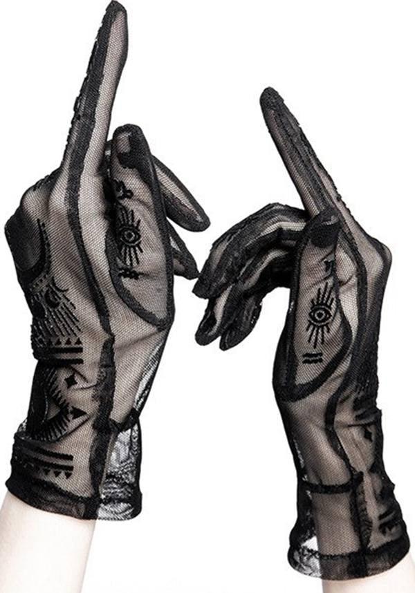 Fortune Teller | GLOVES - Beserk - accessories, all, all ladies, black, clickfrenzy15-2023, cosplay, discountapp, formal wear, fp, gloves, gloves and armwarmers, gothic, gothic accessories, ladies, oct19, restyle, winter, winter clothing, winter wear