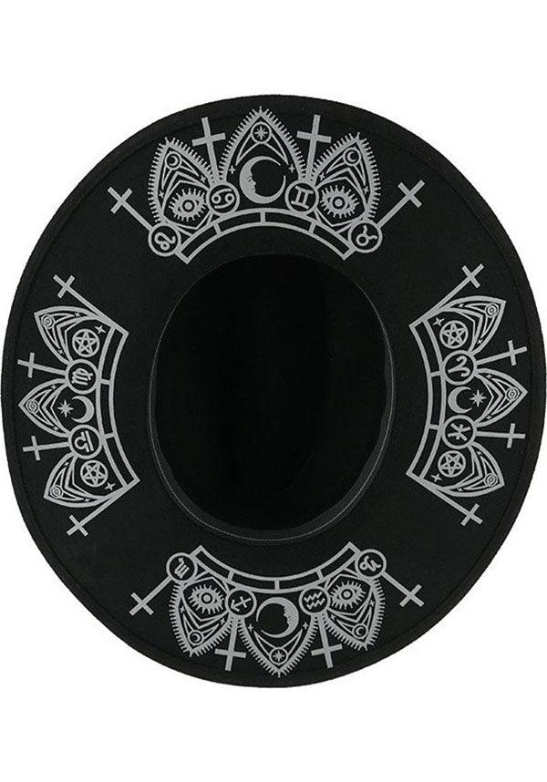 Fortune Teller | HAT - Beserk - accessories, all, apr20, black, brim, clickfrenzy15-2023, discountapp, fp, goth, goth summer, gothic, gothic accessories, halloween, hat, hats, hats and hair, ladies, ladies accessories, restyle, summer, summer goth, summer hats