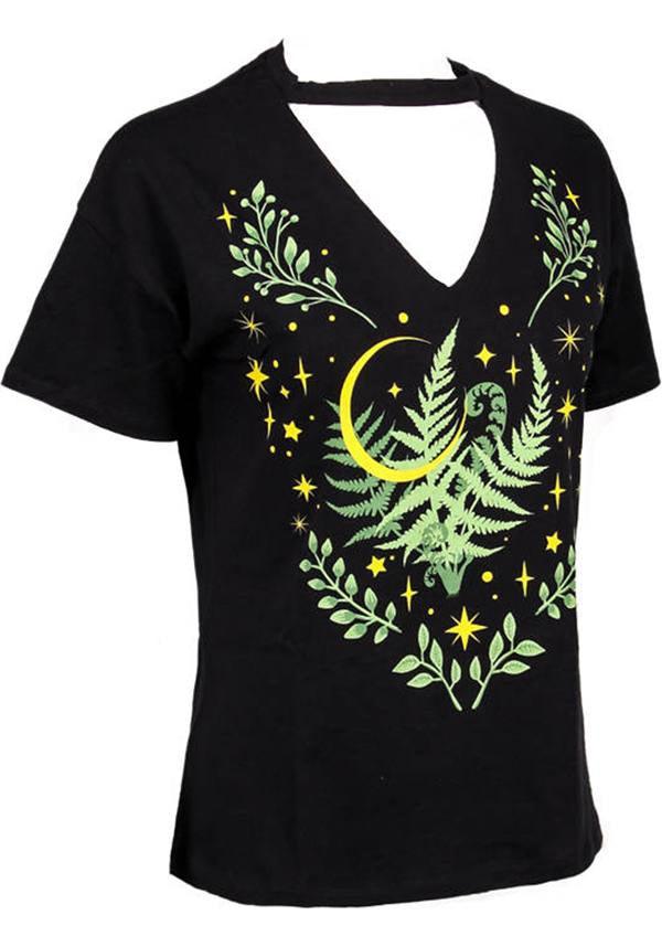 Herbal Fern Leaf | CHOKER T-SHIRT