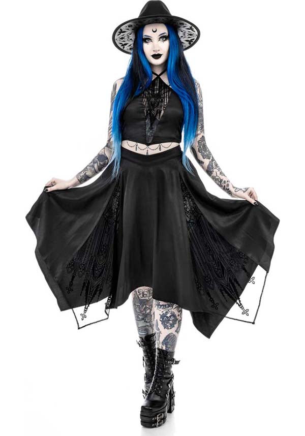 The Gothic Alice — Moon witch 🌙 Harness and necklace from ReStyle