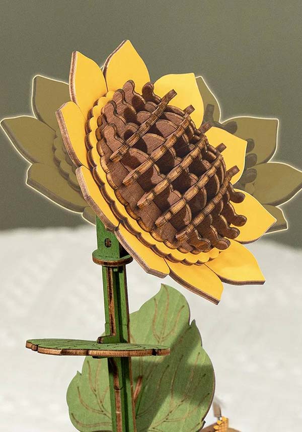 Wooden Flower Bouquet | 3D PUZZLE