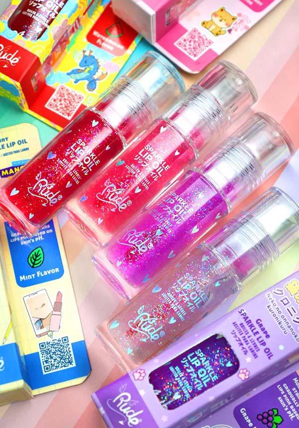 Manga [Mint] | SPARKLE LIP OIL - Beserk - all, christmas gift, christmas gifts, clickfrenzy15-2023, cosmetic glitter, cosmetics, cute, dec22, discountapp, fp, gift, gift idea, gift ideas, gifts, glitter, googleshopping, labelvegan, lip, lip gloss, lips, make up, makeup, mint, oil, pink, R151222, RCS16706, sparkle, vegan