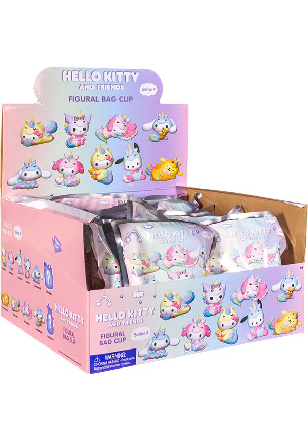 Hello Kitty Series 4 3D Foam Bag Clip Blind Bag