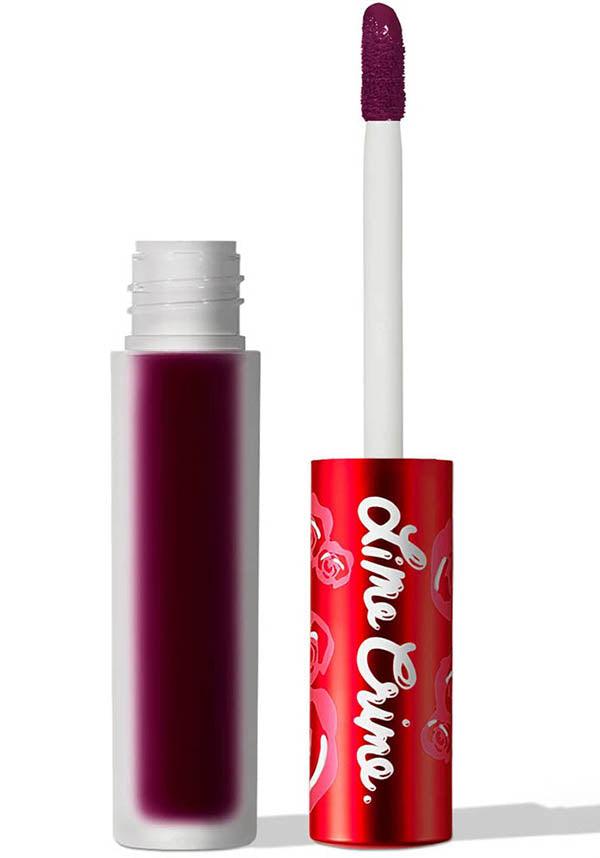 Scandal | VELVETINES LIQUID LIPSTICK - Beserk - all, clickfrenzy15-2023, cosmetics, dark, discountapp, fp, gothic, grunge, labelvegan, lime crime, lime crime cosmetics, limecrimecore, lips, lipstick, liquid lipstick, make up, makeup, plum, punk, purple, retro, steampunk, vegan