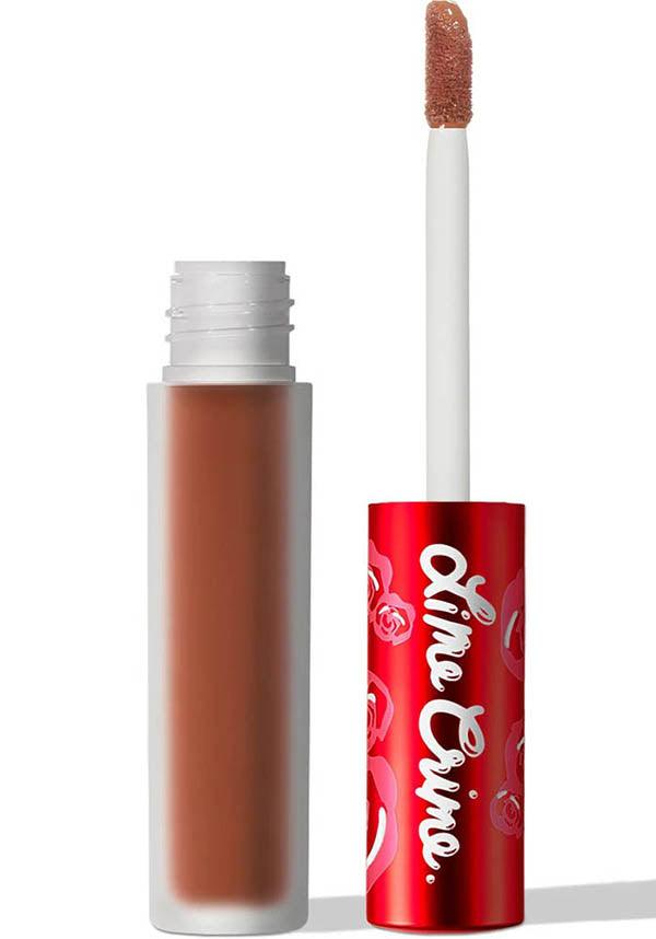 Shroom | VELVETINES LIQUID LIPSTICK - Beserk - all, brown, clickfrenzy15-2023, cosmetics, discountapp, fetish, formal, fp, grunge, labelvegan, lime crime, lime crime cosmetics, limecrimecore, lips, lipstick, liquid lipstick, nude, office, pinup, rockabilly, vegan