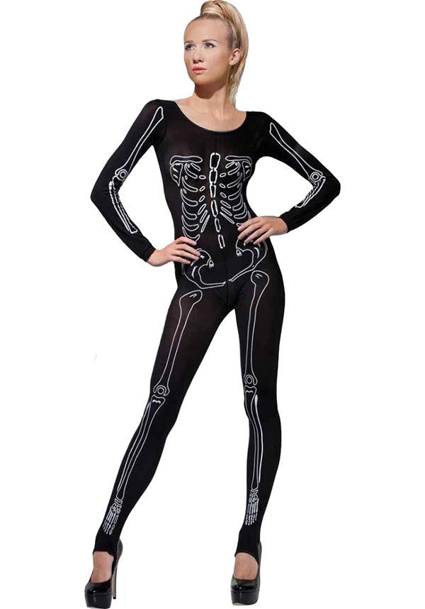 Fever - Skeleton Print Bodysuit - Buy Online Australia