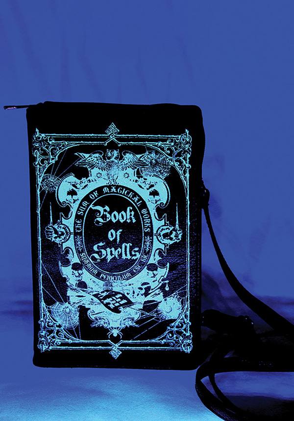 Book of spells Spirit Halloween Crossbody purse.... - Depop