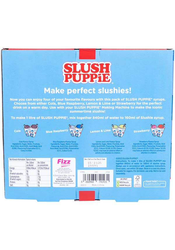 Slush Puppie | SYRUPS [4 PACK]