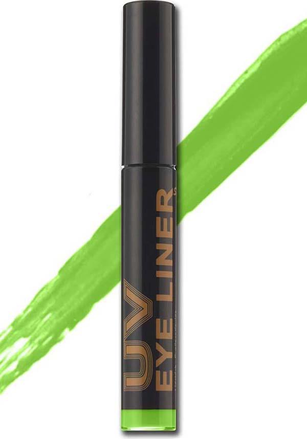 Neon Green | LIQUID EYELINER - Beserk - 420sale, all, bright green, christmas cosmetics, clickfrenzy15-2023, cosmetics, discountapp, eyeliner, eyes, fp, green, halloween makeup, labeluvreactive, labelvegan, liquid eyeliner, makeup, may20, neon, special fx makeup, stargazer, stargazer cosmetics, uv, uv reactive, uvreactive, uvreactive1, vegan