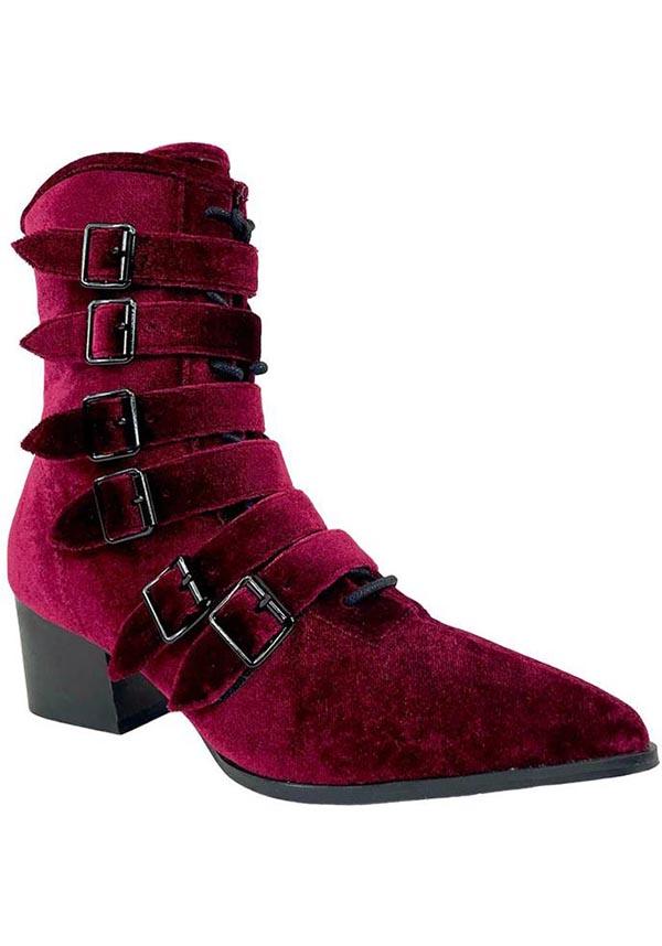 Burgundy store boots australia