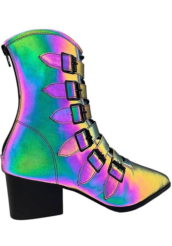 Strangecvlt Coven Reflective Boots Buy Online Australia