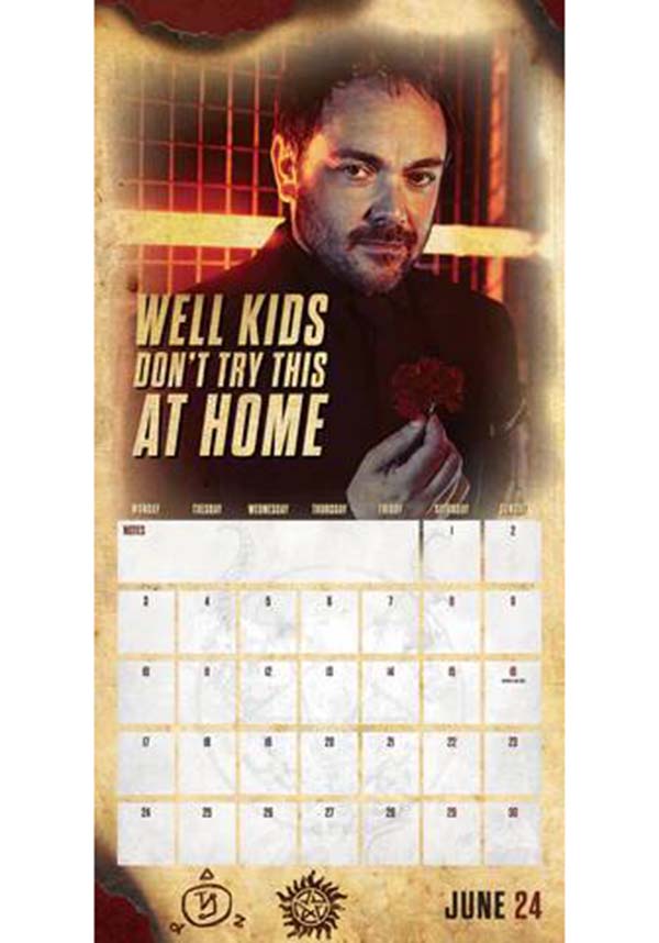 Supernatural 2024 Calendar Buy Online Australia