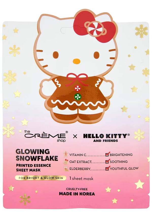 Hello Kitty Glowing | SNOWFLAKE MASK