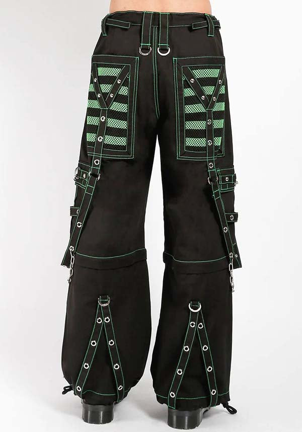 Tripp NYC - Electro Black/Green Pants - Buy Online Australia