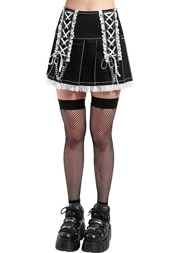 Tripp NYC - Lolita Black/White Pleated Skirt - Buy Online Australia