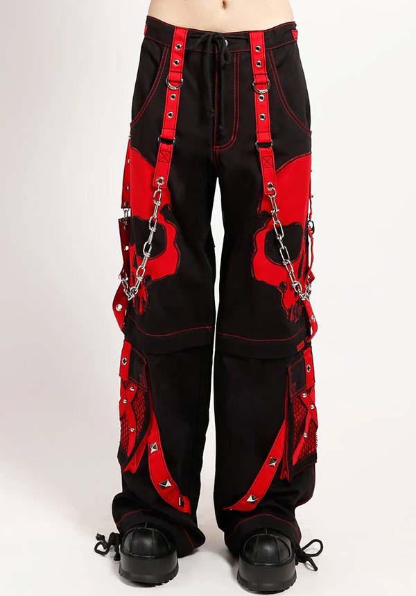 Scare [Black/Red] | PANTS