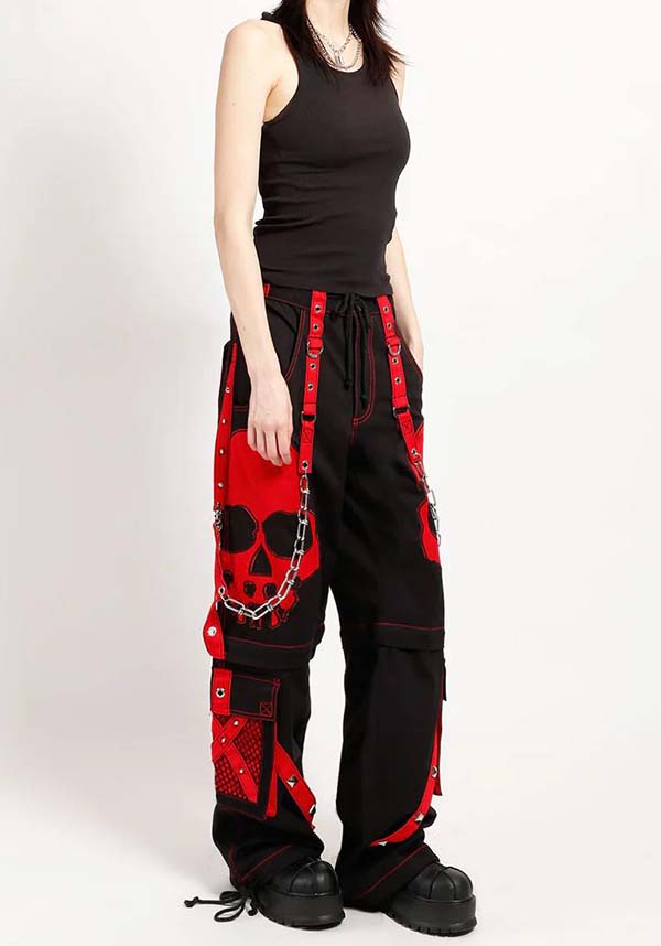 Scare [Black/Red] | PANTS