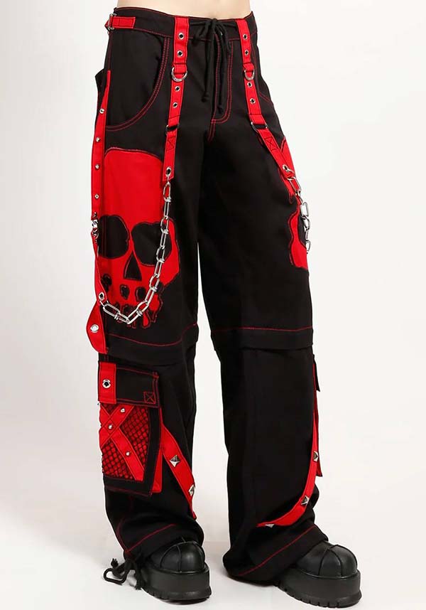 Scare [Black/Red] | PANTS