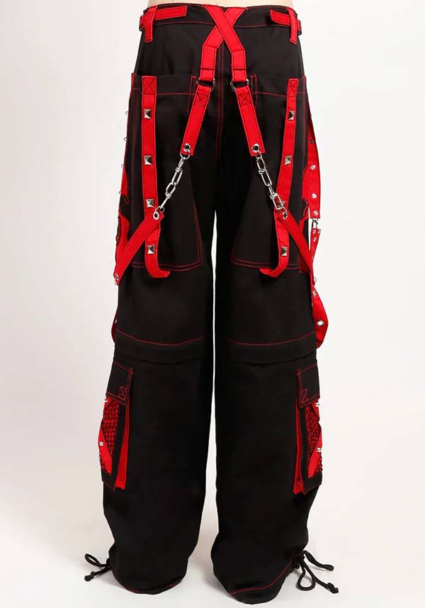 Scare [Black/Red] | PANTS