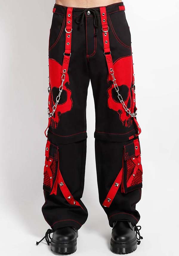 Scare [Black/Red] | PANTS