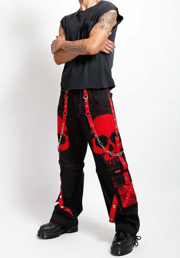 Scare [Black/Red] | PANTS