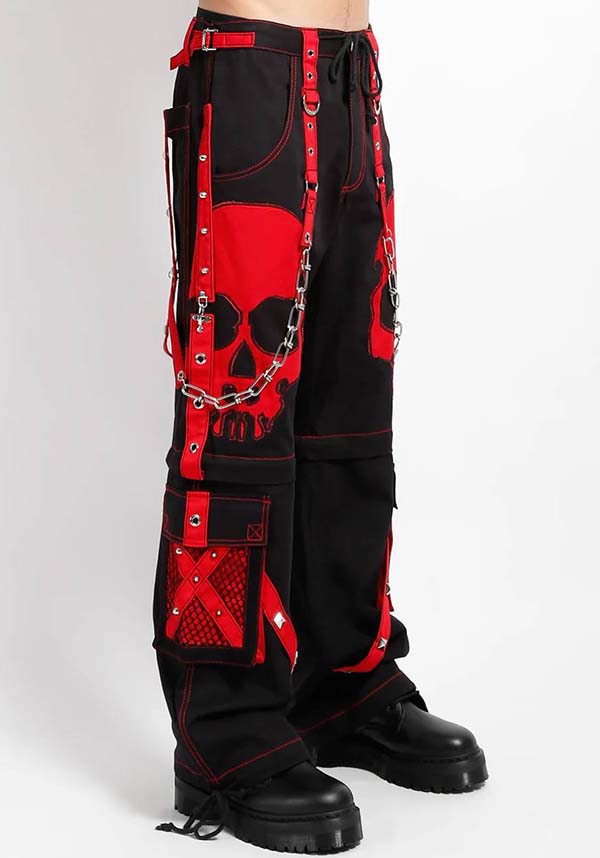 Scare [Black/Red] | PANTS