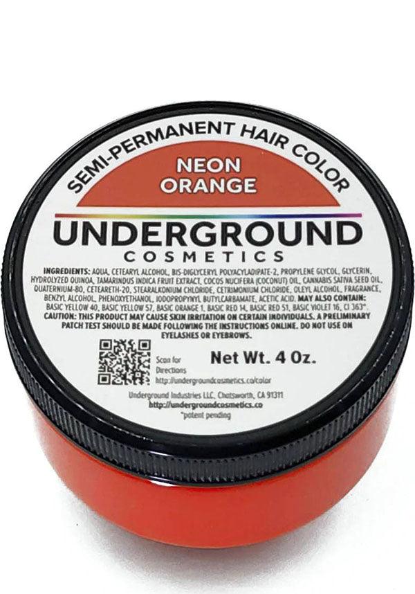 Underground Cosmetics - Neon Orange Aura Glow Hair Colour - Buy