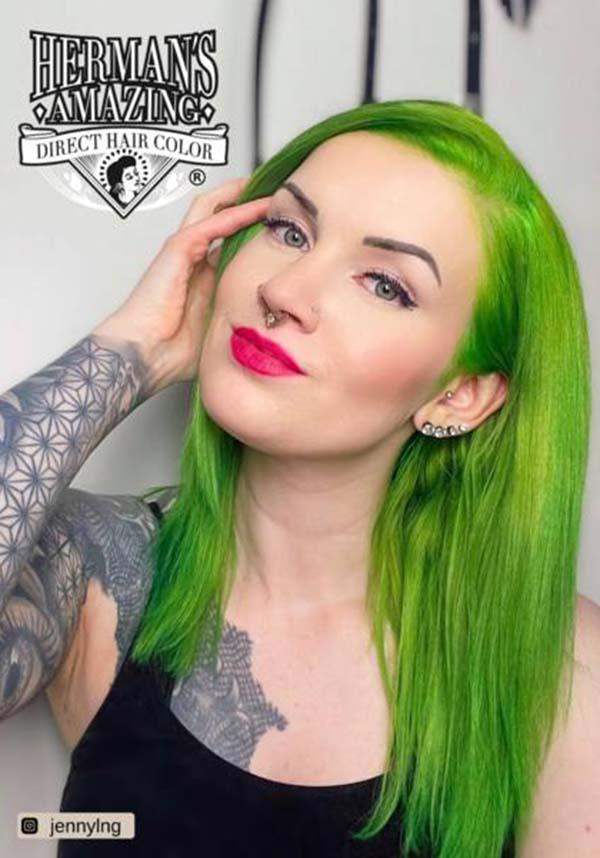 Hermans Colour - UV Olivia Green Hair Colour - Online Australia