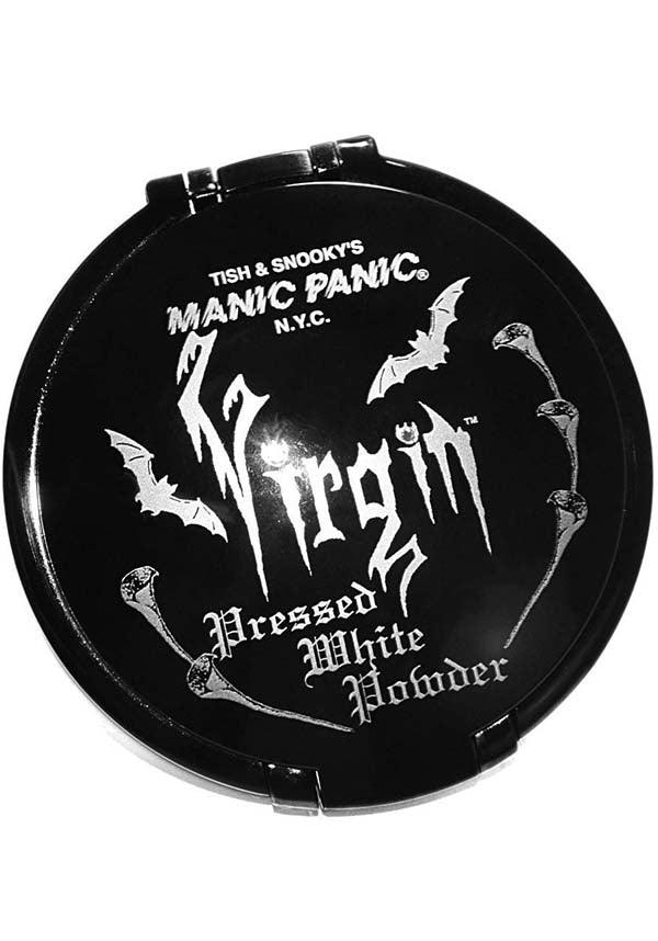 Virgin White | PRESSED POWDER - Beserk - accessories, all, clickfrenzy15-2023, compact mirror, cosmetics, cosplay, cpgstinc, discountapp, ebaymp, face, fp, halloween makeup, labelvegan, manic panic, manic panic cosmetics, manic panic makeup, mirror, pressed powder, special fx makeup, vegan