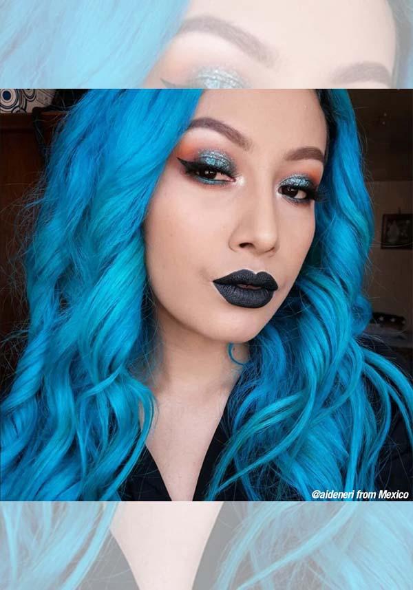 Voodoo Blue | AMPLIFIED COLOUR - Beserk - all, blue, clickfrenzy15-2023, cosmetics, cpgstinc, discountapp, dye, ebaymp, fp, hair blue, hair colour, hair dye, hair products, hair turquoise, labelvegan, manic panic, manic panic hair, turquoise, vegan