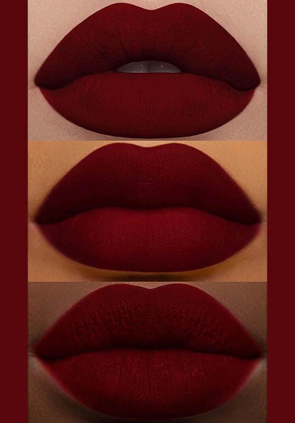 Wicked | VELVETINES LIQUID LIPSTICK - Beserk - all, christmas cosmetics, clickfrenzy15-2023, cosmetics, dark, discountapp, fetish, fp, grunge, labelvegan, lime crime, lime crime cosmetics, limecrimecore, lips, lipstick, liquid lipstick, make up, makeup, pinup, red, retro, rockabilly, vegan