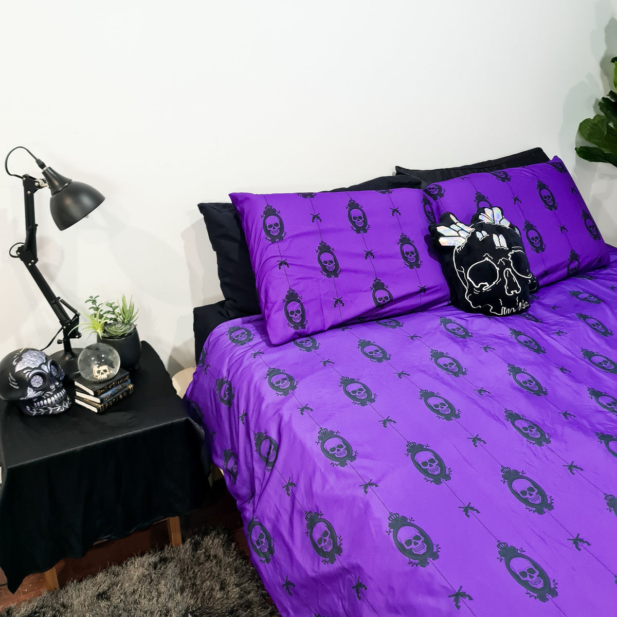 Poison Nightmare | KING QUILT SET** at $65 only from Beserk