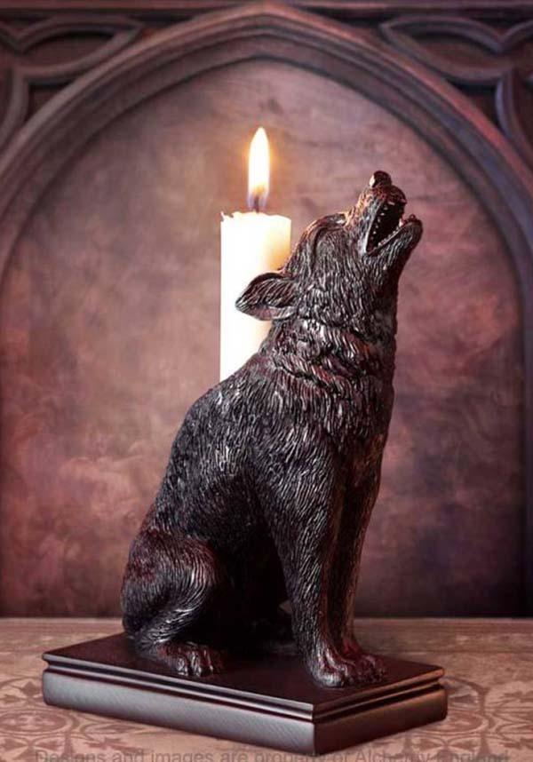 Wolf | CANDLESTICK - Beserk - AGKOBDGZLZN, alchemy gothic, all, black, candle, candle holder, candles, christmas gift, christmas gifts, clickfrenzy15-2023, discountapp, fp, gift, gift idea, gift ideas, gifts, googleshopping, goth, goth homeware, goth homewares, gothic, gothic gifts, gothic homeware, gothic homewares, halloween homeware, halloween homewares, home, homeware, homewares, mar23, R050323, wolf